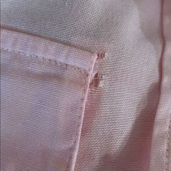 Vtg Diane Von Furstenberg pink button down… - Picture 7 of 7